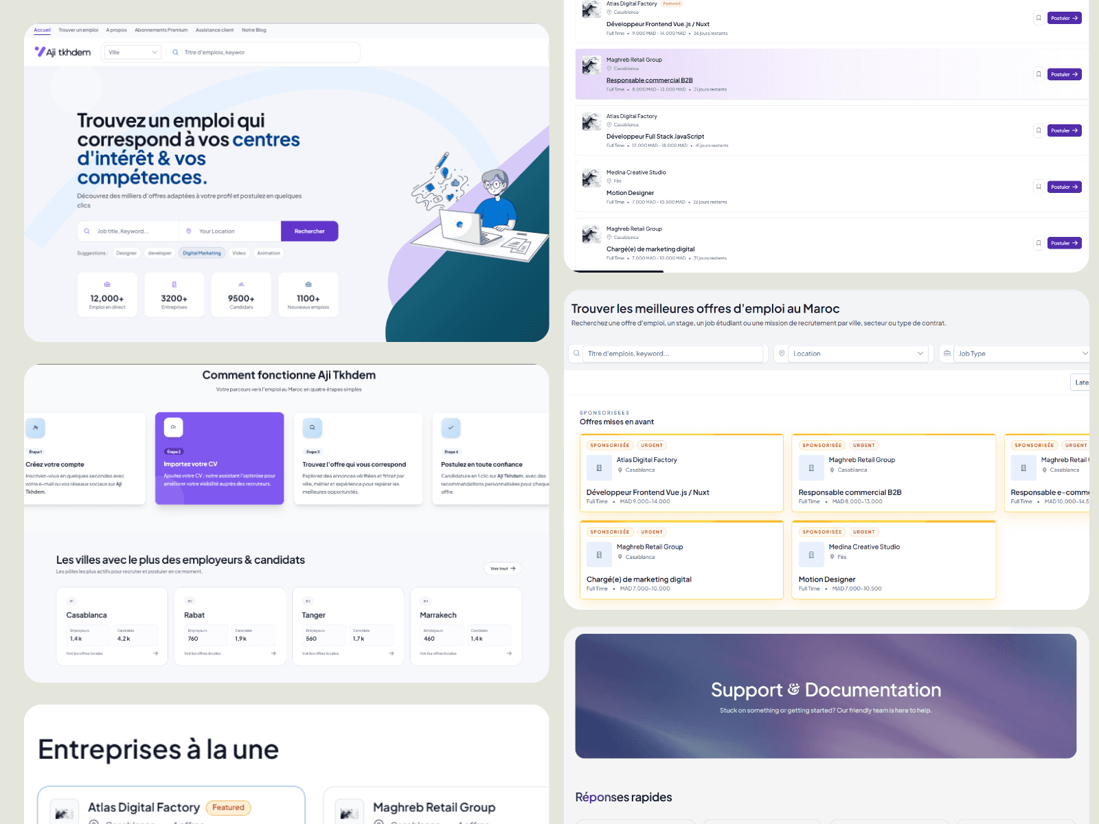 Aji Tkhdem Plateform